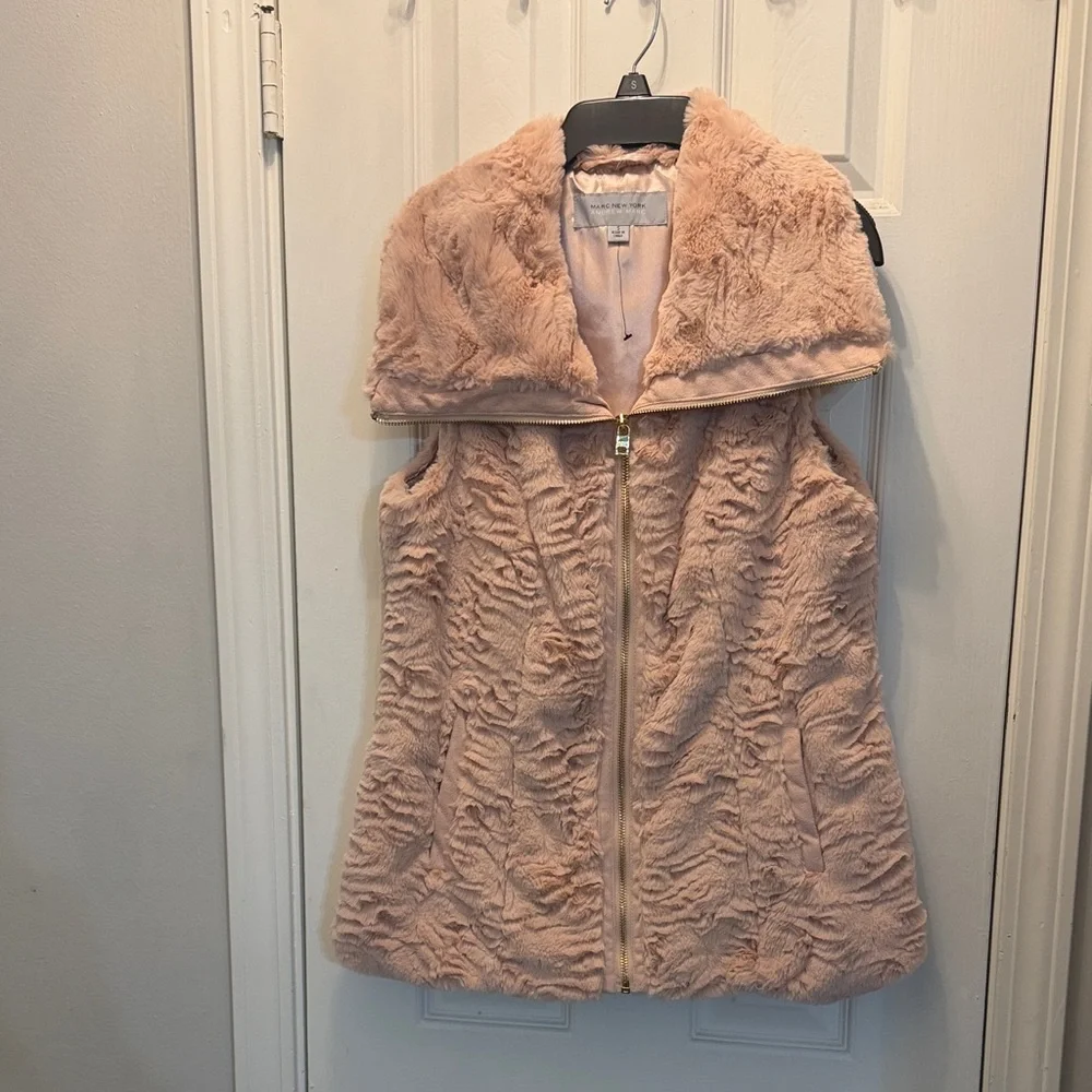 Marc New York Women's Blush Teddy Jacket - Picture 2 of 4